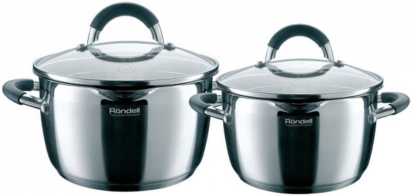 

Набор кастрюль Rondell Flamme (4 предмета) (RDS-339)
