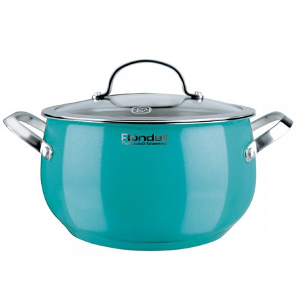 

Кастрюля RONDELL Turquoise (3.8 л) 20 см (RDS-718)