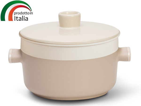 

Кастрюля с керамической пароваркой TVS TEA (5.5 л) 24 см