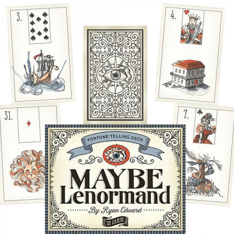 

Карты U.S. Games Systems Maybe Lenormand (ML52)