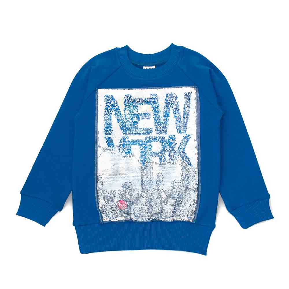 

Свитшот Interkids New York 5 лет 3434 110 см Синий