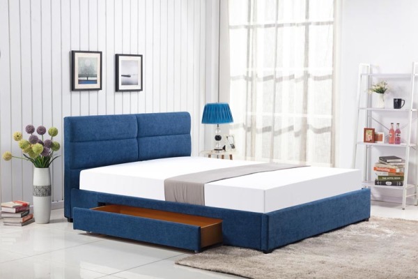 

Кровать Halmar MERIDA 160х200 Голубая