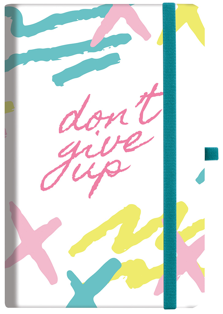 

Деловая записная книга Optima Dont Give Up А5 256 страниц в линейку (O20812-23)