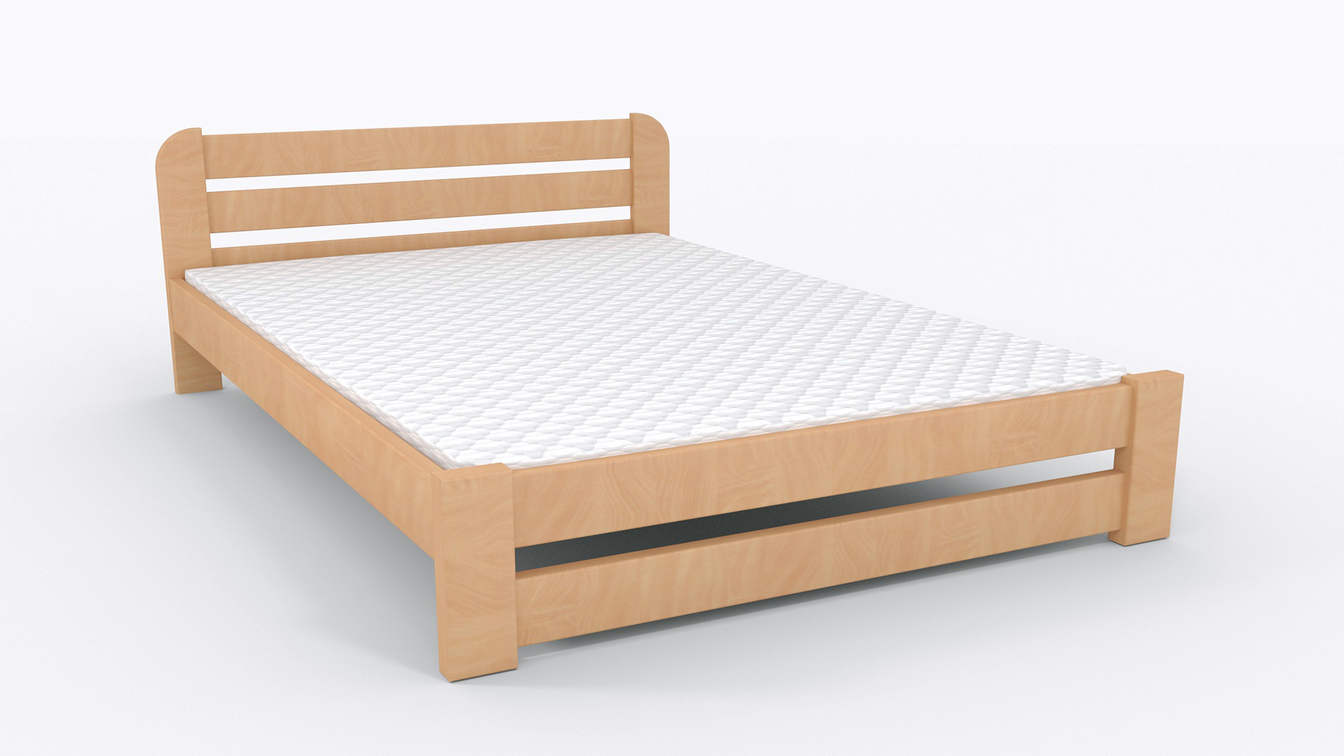 Двуспальная кровать Mecano