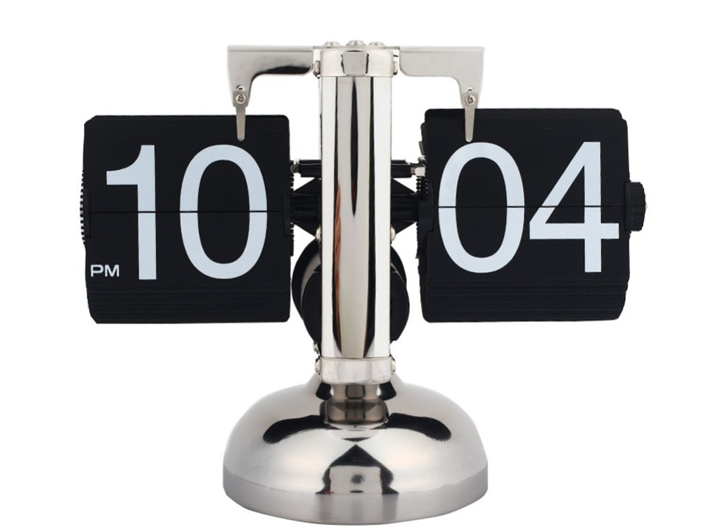 

Настольные часы Flip Clock Перекидные Черный (1004-951-00)