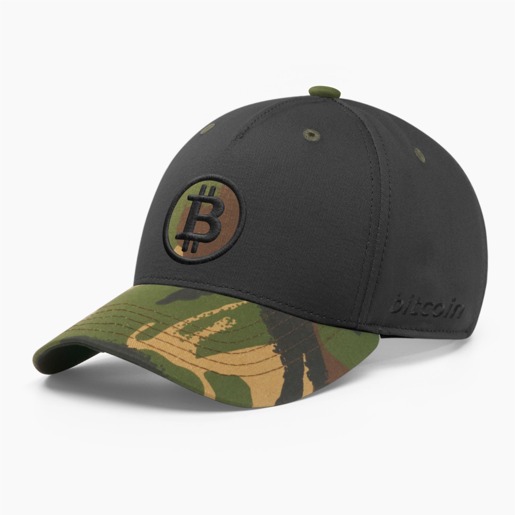 

Кепка бейсболка INAL Биткоин Bitcoin BTC S / 53-54 RU Хаки 4053