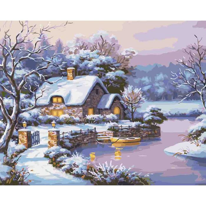 

Картина по номерам. Идейка "Сказочная зима" 40x50см (KHO2248)