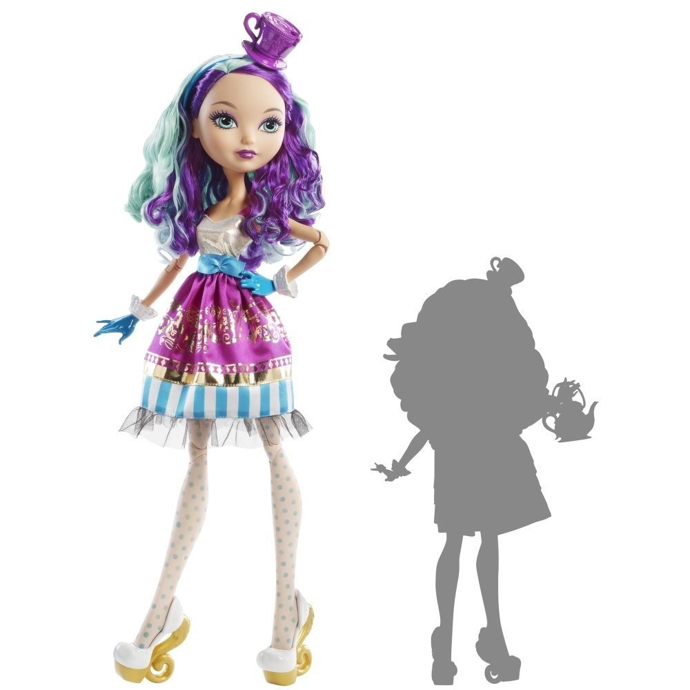 

Кукла Эвер Афтер Хай Мэделин Хэттер 42 см Дорога в Страну Чудес(Ever After High Madeline Hatter Way Too Wonderland)