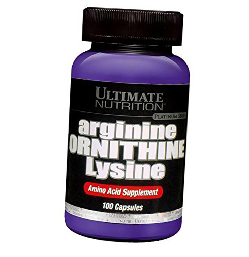 

Arginine-Ornithine-Lysine Ultimate Nutrition 100капс (27090010)