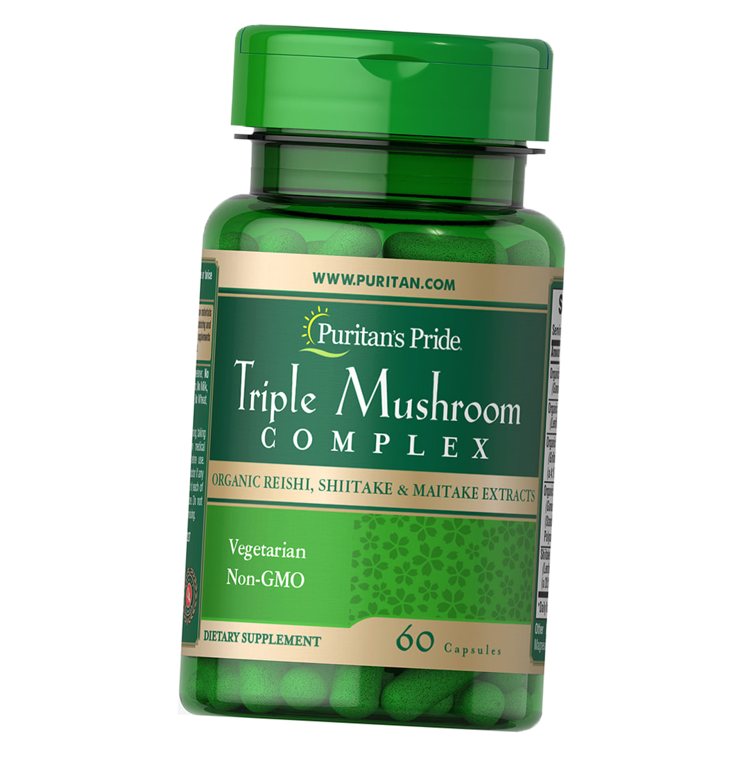 

Triple Mushroom Complex Puritan's Pride 60капс (71367033)