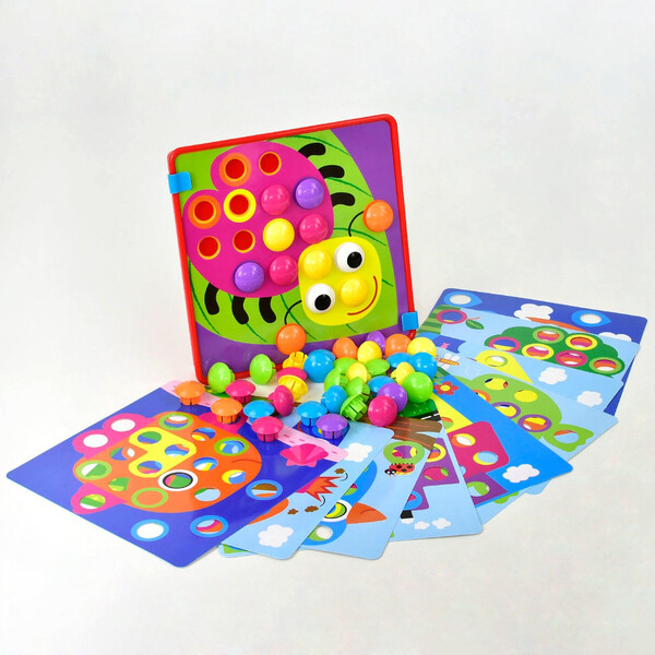 

Мозаика набор Fun Game Пуговицы 12 картинок 46 пуговиц (7033)