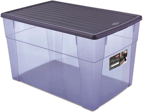

Емкость для хранения Stefanplast Elegance 39x29x24 см 20 л Голубая