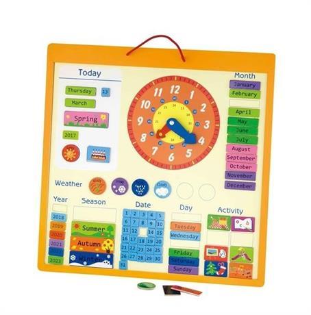 

Календарь магнитный Viga Toys (50377) на английском языке