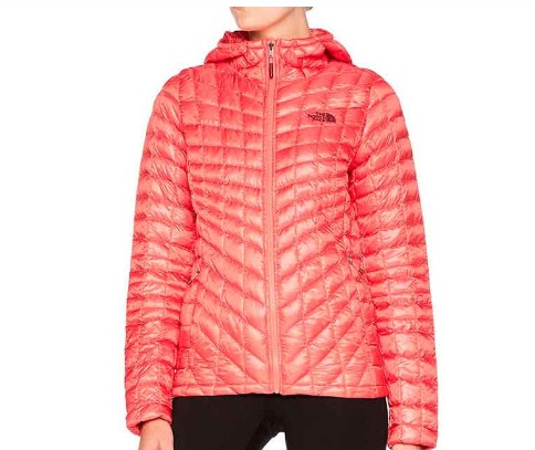 

Куртка The North Face Thermoball Hoodie L Красная