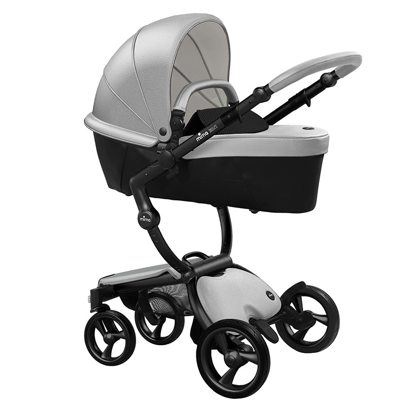 

Коляска Mima Xari royal blue шасси black BB strarter pack black