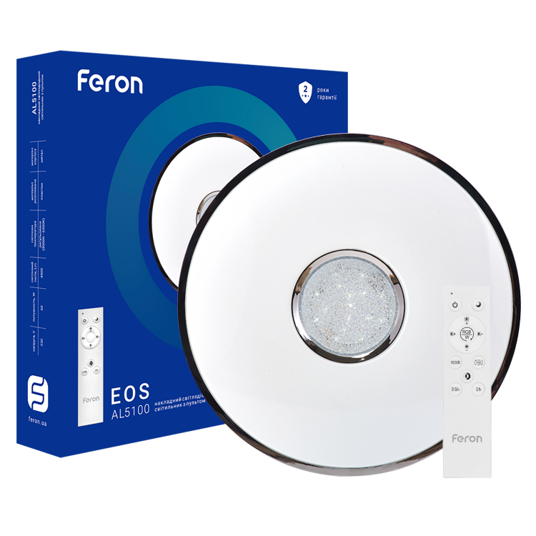 

Светодиодный светильник Feron AL5100 EOS c RGB 60W