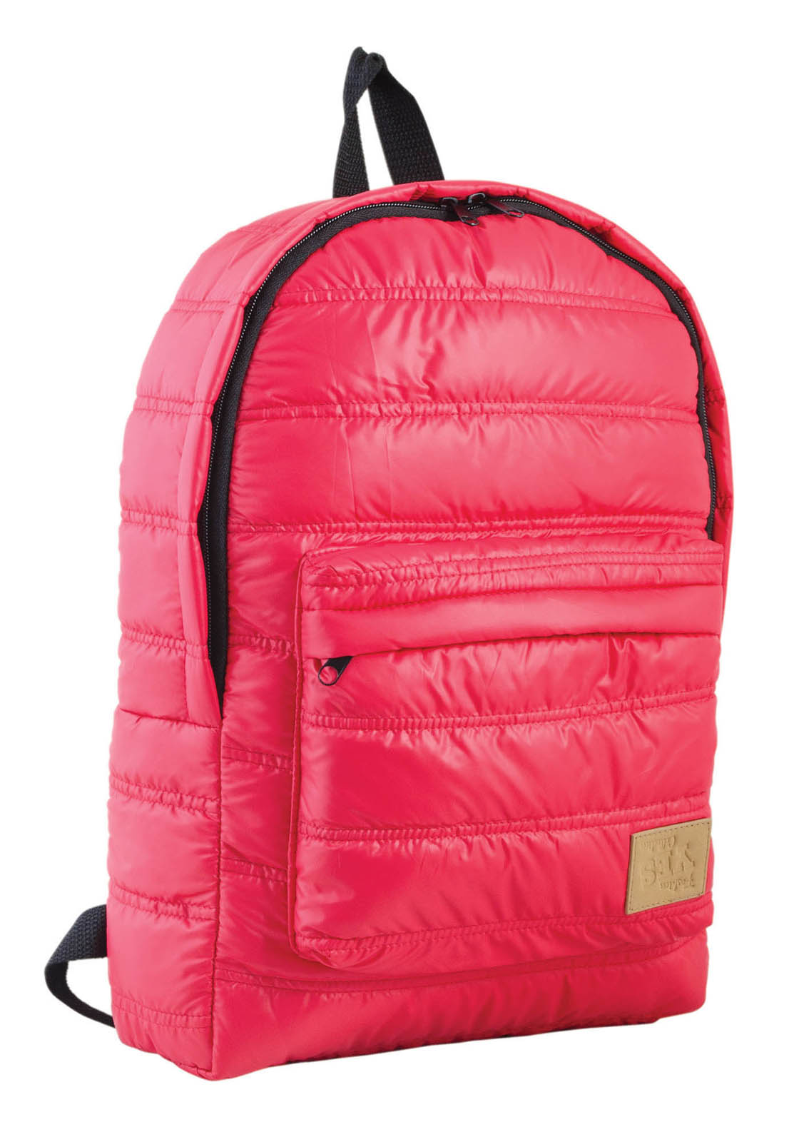 

Дутый молодежный рюкзак для девушек нейлоновый YES ST-15 39х27.5х9 см 10 л Красный