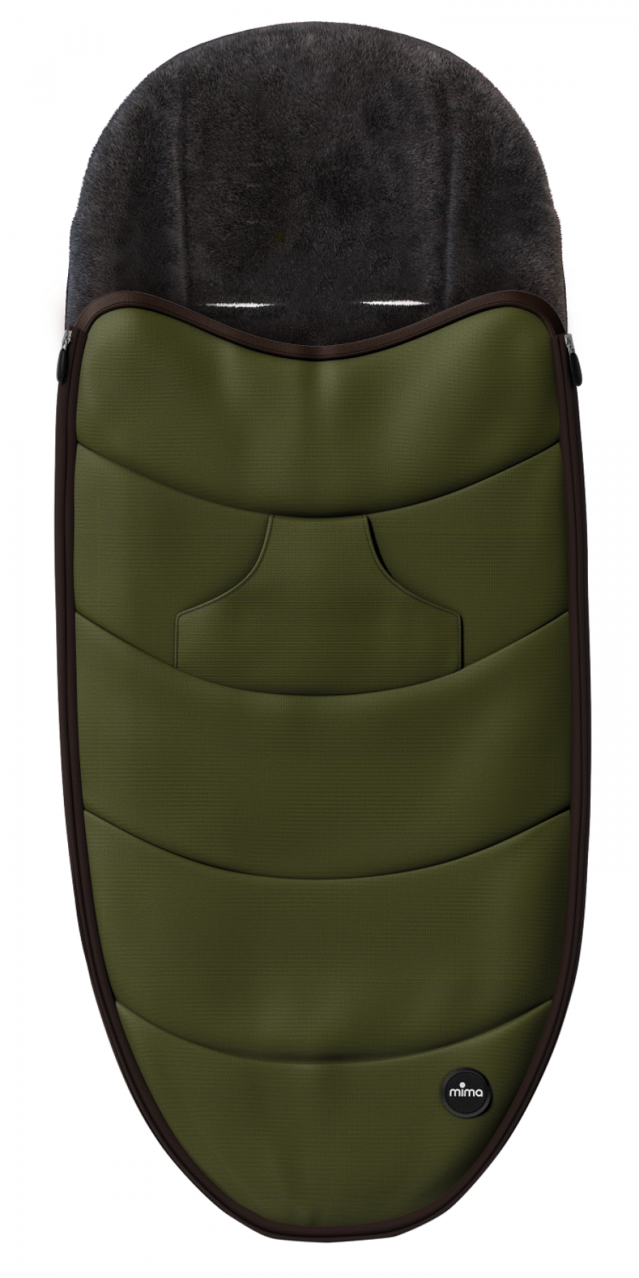 

Зимний конверт Mima Zigi Footmuff Olive Green