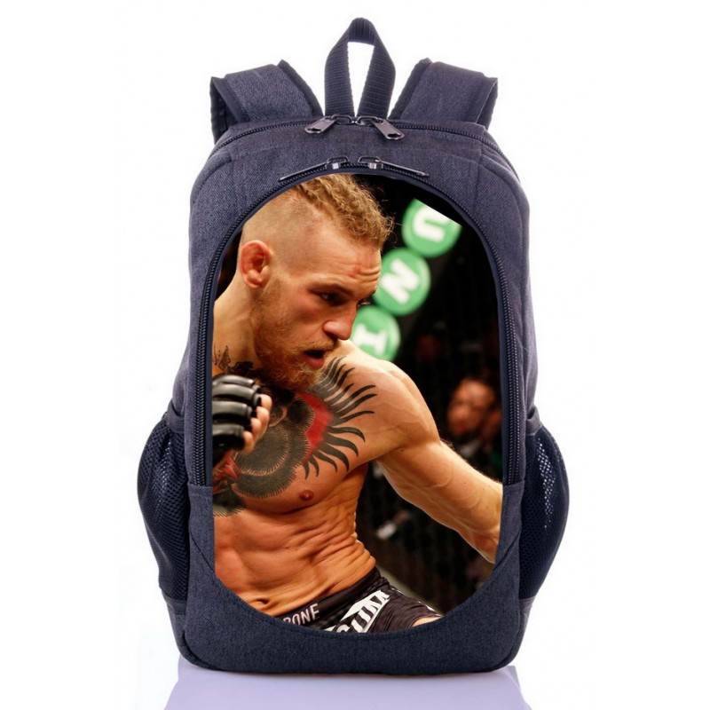 

Рюкзак с принтом Макгрегор серый (mkg - 004)