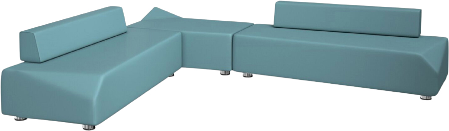 

Диван Kulik System BEVEL Синий