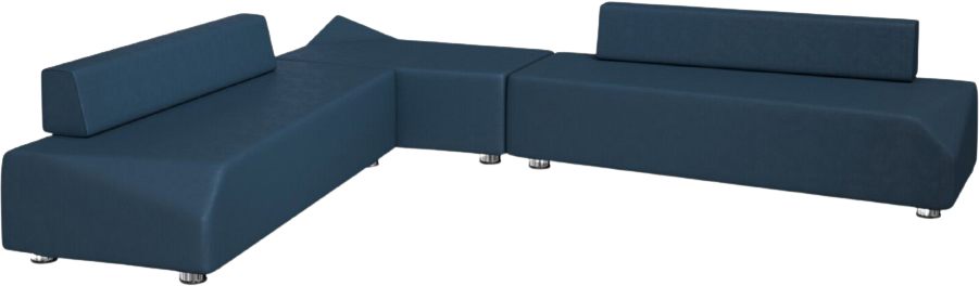 

Диван Kulik System BEVEL Кобальтовый