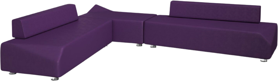 

Диван Kulik System BEVEL Фиолетовый