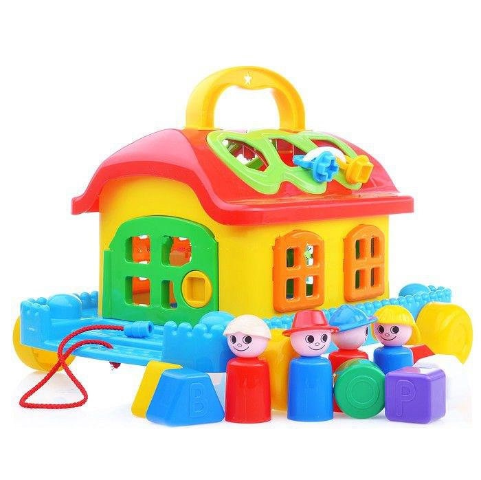 

Игрушка Polesie Сказочный домик на колесиках (48769)