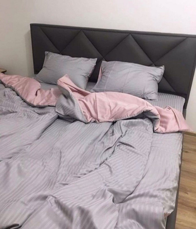 

Комплект постельного белья IMAH Страйп Сатин 100% Хлопок King Size 21577