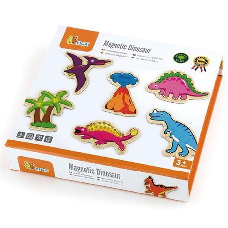 

Набор магнитных фигурок Viga Toys "Динозавры", 20 шт. (50289)