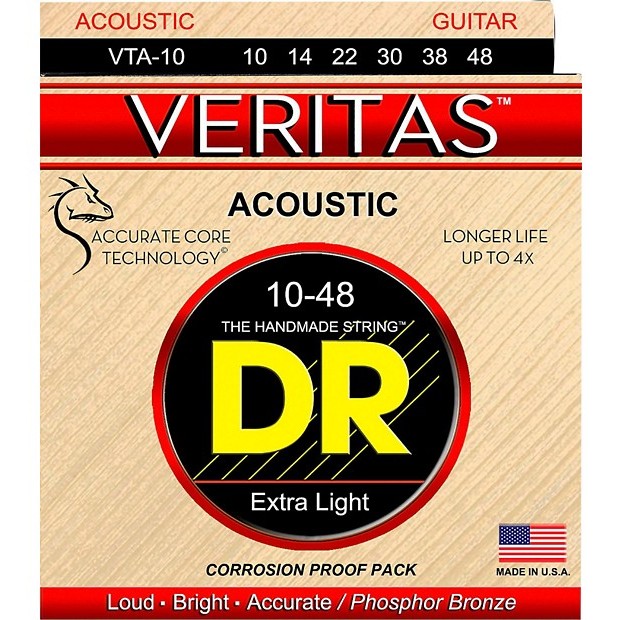 

DR Strings VTA-10 Veritas 10-48 Custom Light