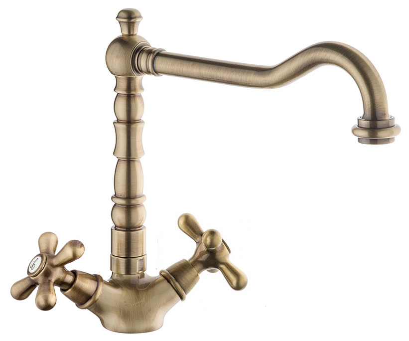 

Смеситель для кухни Emmevi Deco Old BR12617 (бронза)