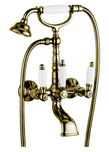 

Смеситель для ванны Emmevi Deco Сeramica BR121611 высокий с/акс (бронза)