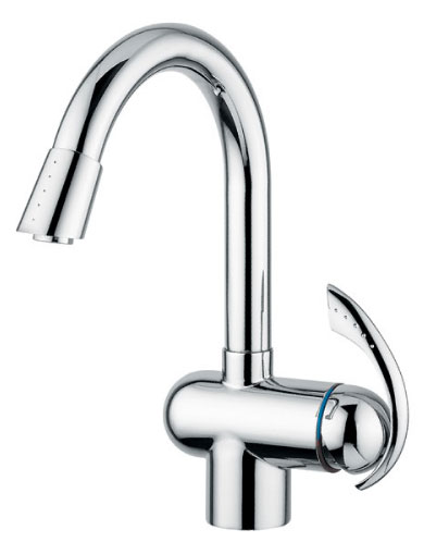 

Смеситель для кухни Emmevi Ramses CR72066 с душем (хром)