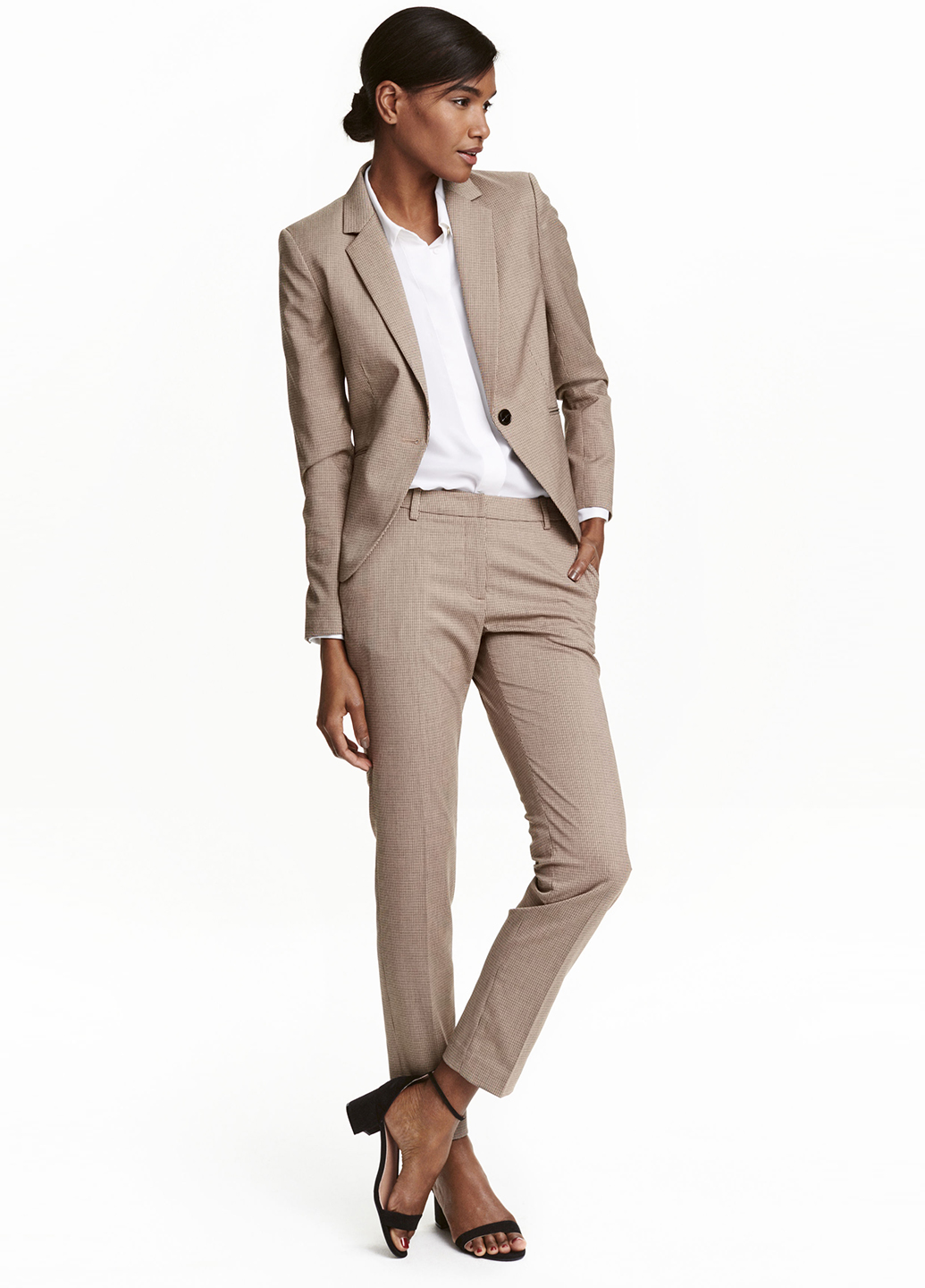 

Брюки H&M  Бежевый 0350082_клетка2_02, Брюки H&M 34 Бежевый 0350082_клетка2_02