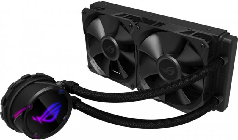 

Система водяного охлаждения Asus ROG Strix LC 240 (ROG-STRIX-LC-240), Intel:1150/1151/1152/1155/1156/1366/2011/2011-3/2066, AMD:AM4/TR4, 272x121x27мм, 4-pin