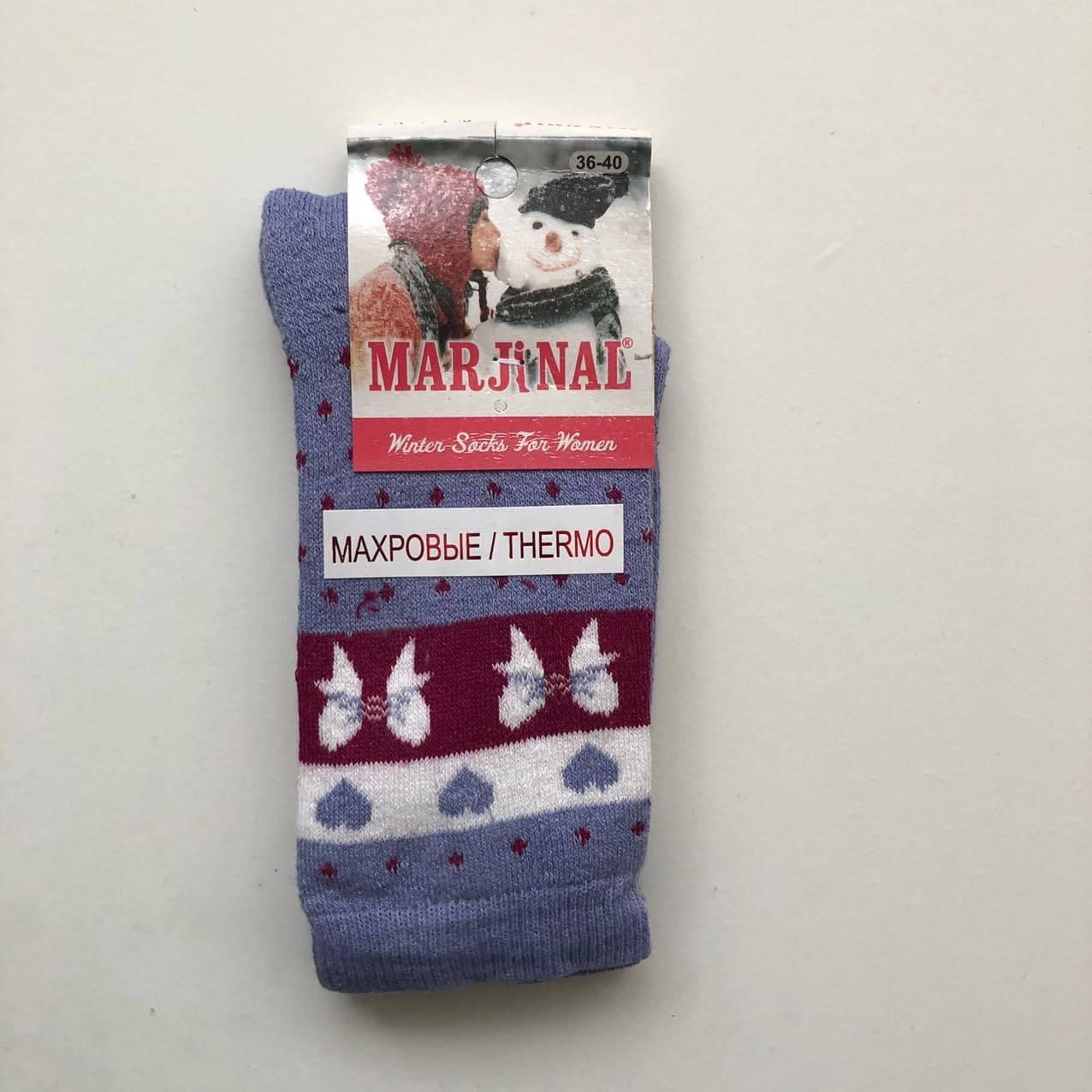 

Женские носки Mi Taller Marjinal Синие 36-40 размер