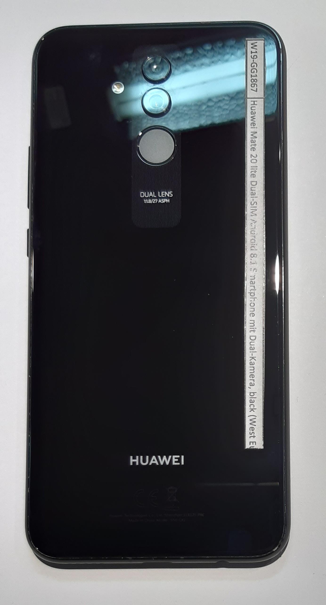 Смартфон Huawei Mate 20 lite 4/64GB Black 3734002 Б/У – фото