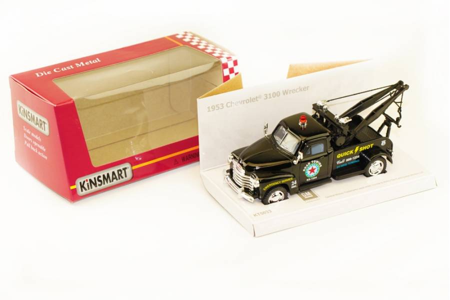 

KINSMART Мет. машина "Chevrolet 3100 Wrecker" bublik (TР014KT5033W)