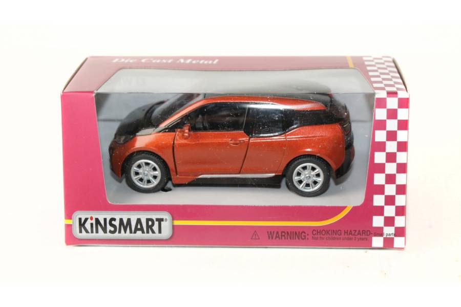 

KINSMART Мет. машина "BMW I3" bublik (TР014КТ5380W)