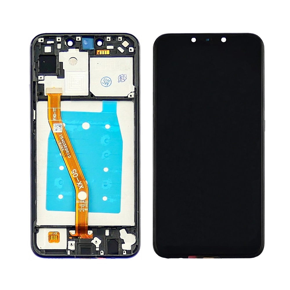 

Дисплей для Huawei P Smart Plus (2018) с чёрным тачскрином и корпусной рамкой