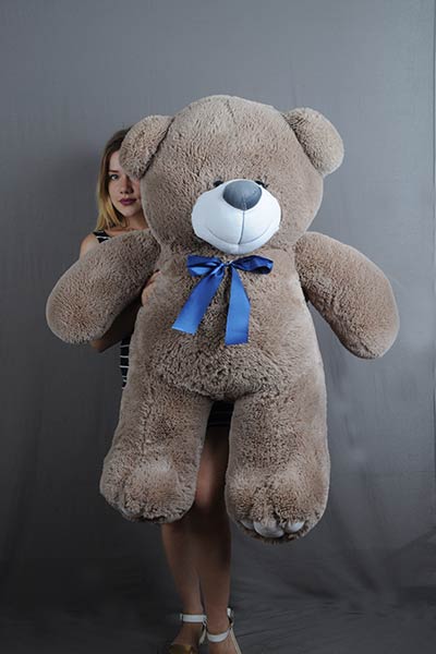 

Пюшевый мишка Мишкин Дом Вэтли 140 cm Кофейный
