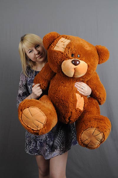 

Пюшевый мишка Мишкин Дом Тедди 100 cm Коричневый