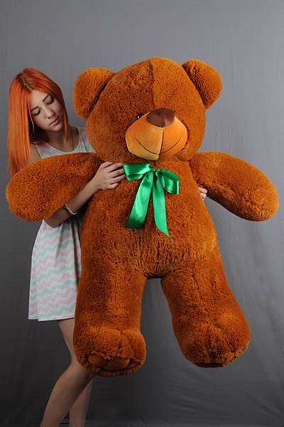 

Пюшевый мишка Мишкин Дом Вэтли 140 cm Коричневый