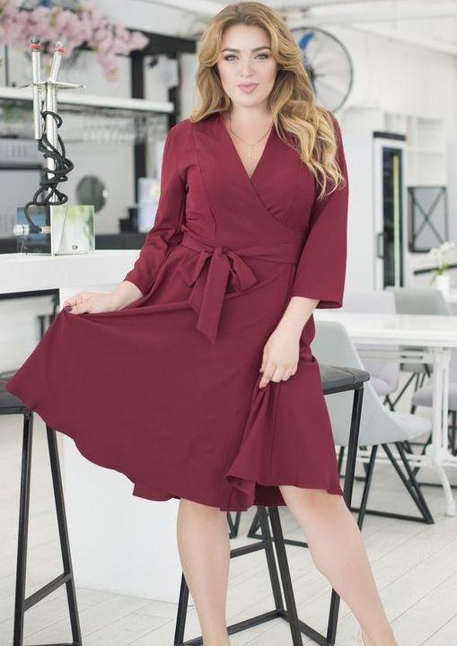 

Платье G&M k-58633  Размер цвет бордовый, Платье G&M k-58633 52 Размер цвет бордовый