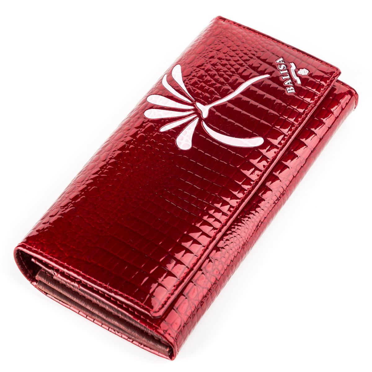 

Кошелек женский BALISA 13858 кожаный Красный