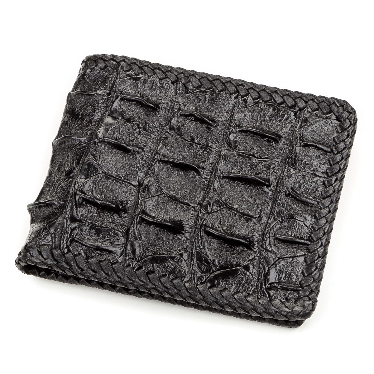 

Портмоне CROCODILE LEATHER 18176 из натуральной кожи крокодила Черное