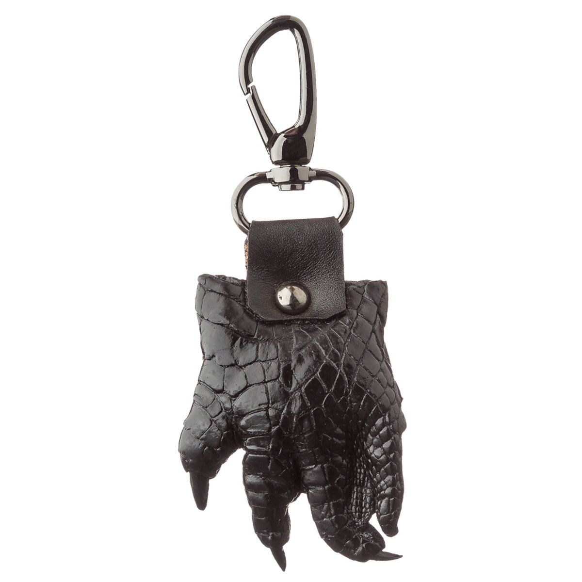 

Брелок сувенир лапа крокодила CROCODILE LEATHER 18591 из натуральной кожи крокодила Черный (18591)