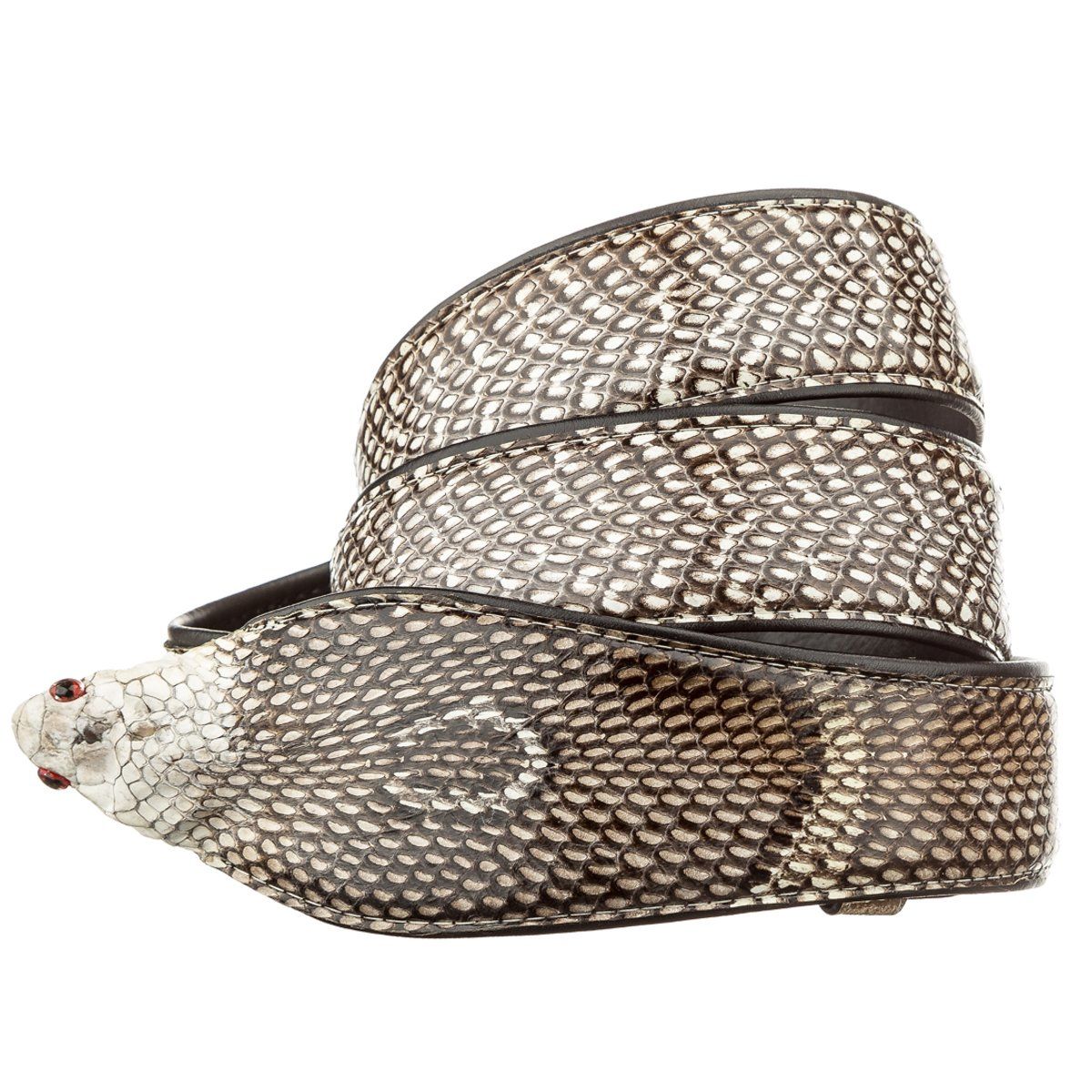 

Ремень SNAKE LEATHER 18595 из натуральной кожи кобры Белый