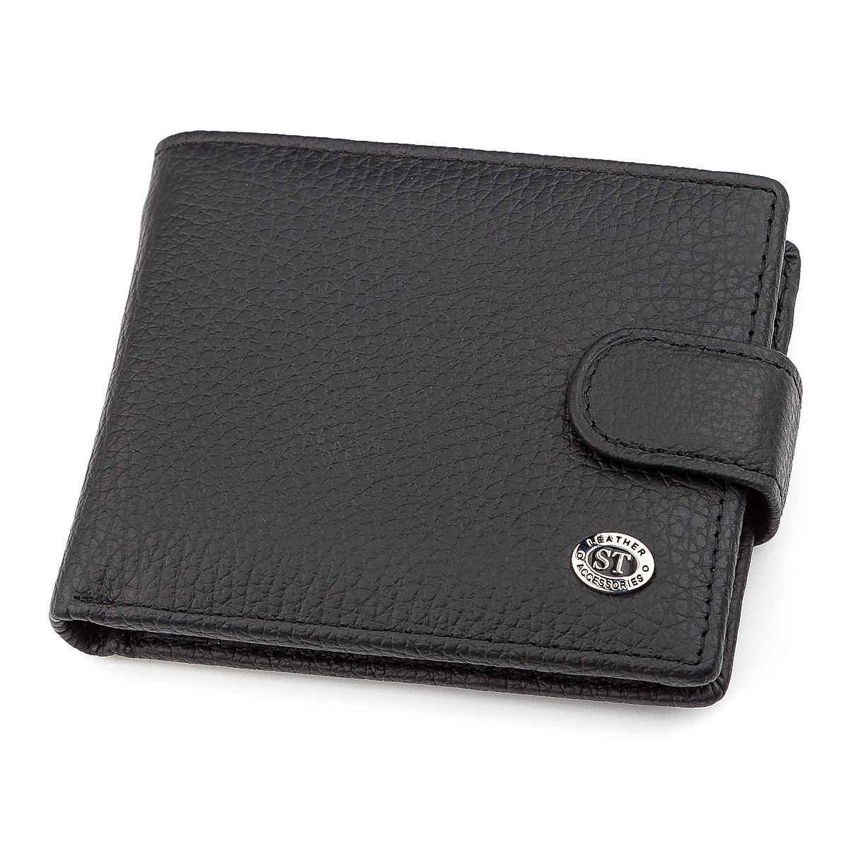 

Мужской кошелек ST Leather 18316 кожаный Черный