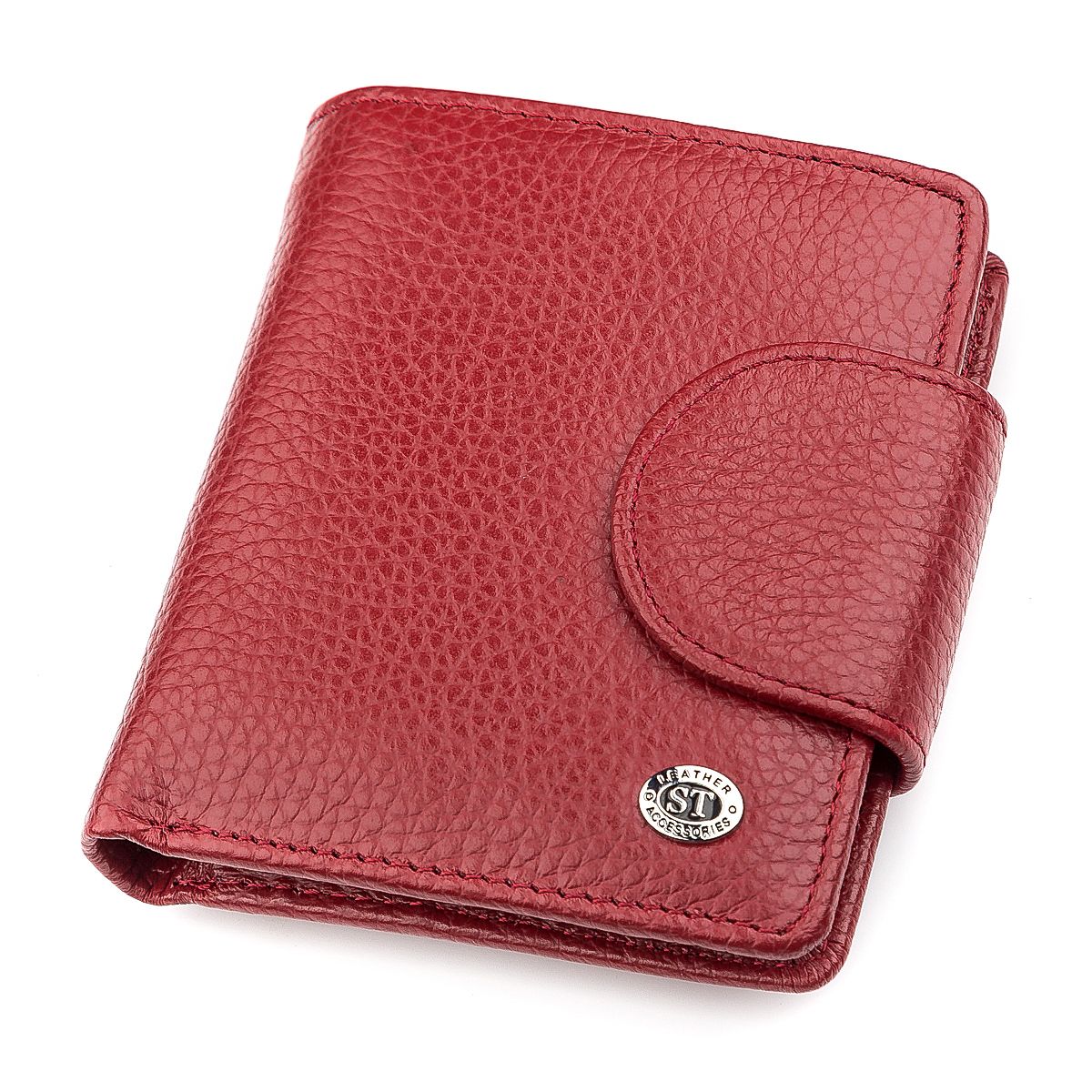 

Кошелек женский ST Leather 18499 небольшой Бордовый